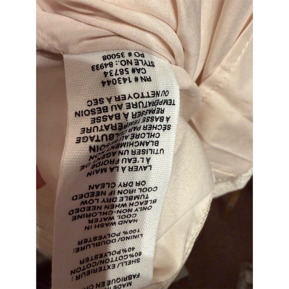 AVEC LES FILLES Dress Womens Size 8 Antique Lace Midi Sweetheart Fit & Flare - Picture 7 of 7